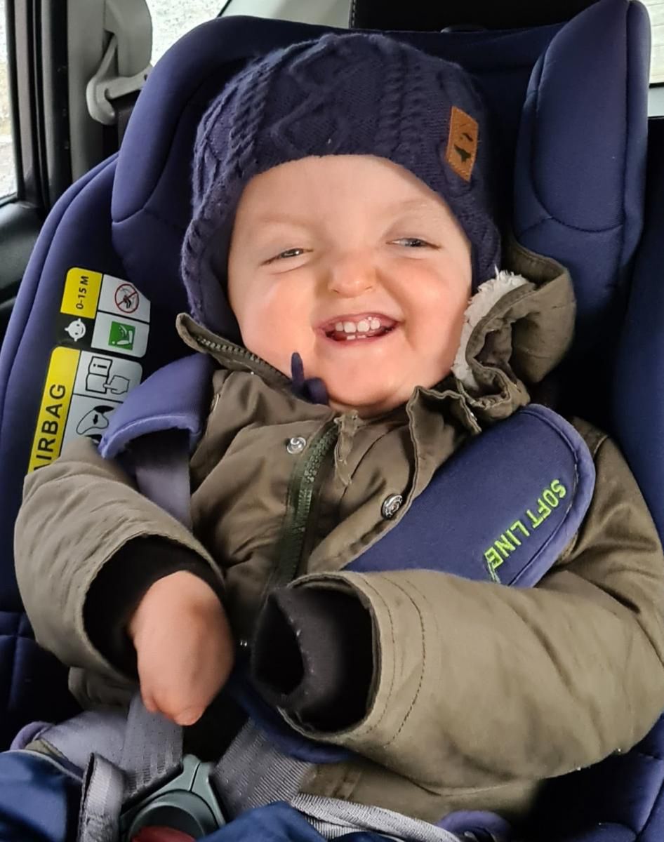 Leoś to pogodne dziecko