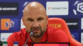 Trener Widzewa przed pierwszym meczem: Piłkarze to nie obrazki, piłka to proces