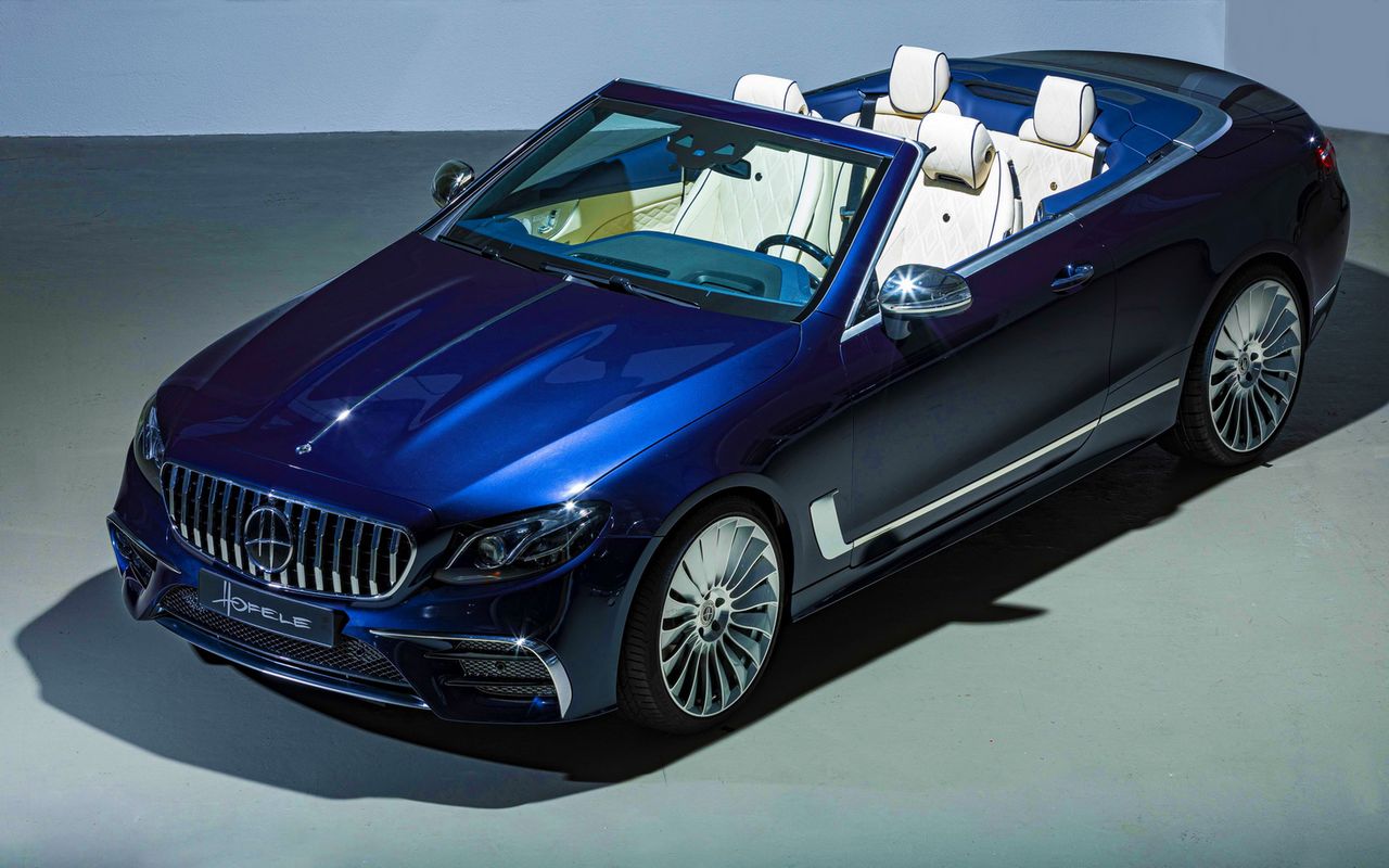 Mercedes-AMG E53 Cabrio po tuningu Hofele wygląda, jak mniejszy Maybach