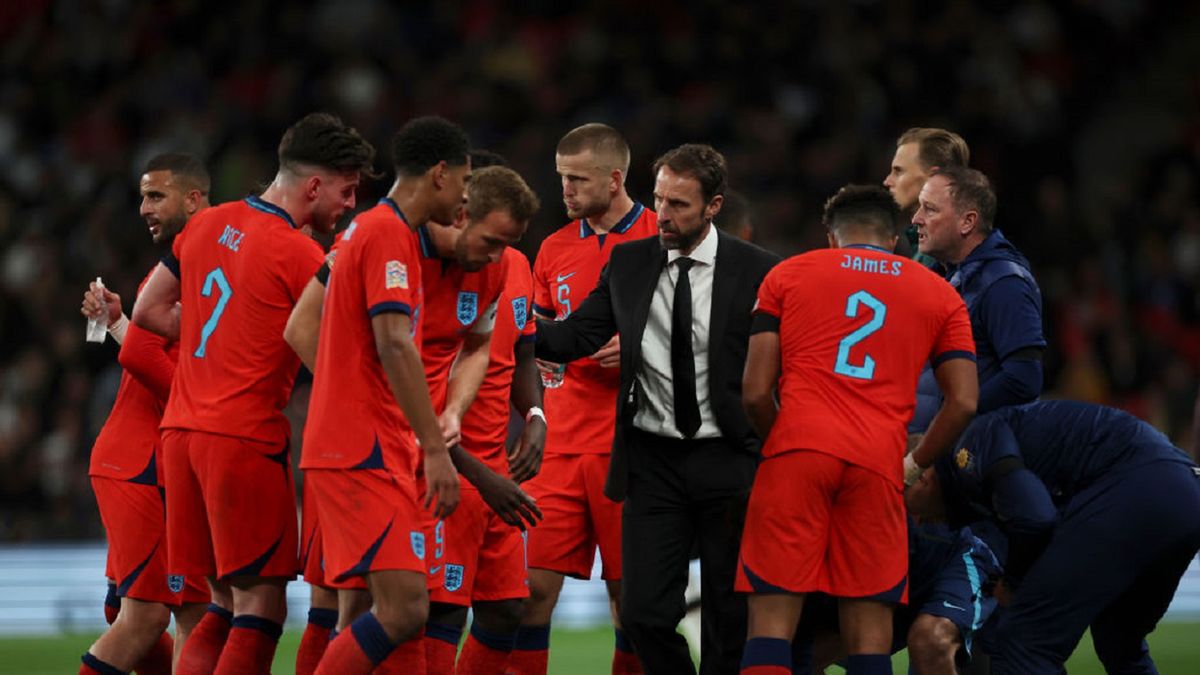 Zdjęcie okładkowe artykułu: Getty Images / Eddie Keogh - The FA / Na zdjęciu: Gareth Southgate i reprezentanci Anglii