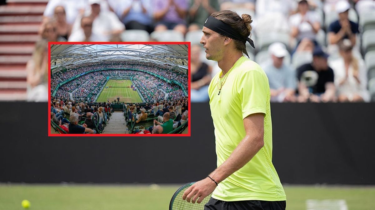   / Christian Kaspar-Bartke/Getty Images i Thomas F. Starke/Getty Images / Na zdjęciu: podczas meczu Alexandra Zvereva doszło do groźnej sytuacji