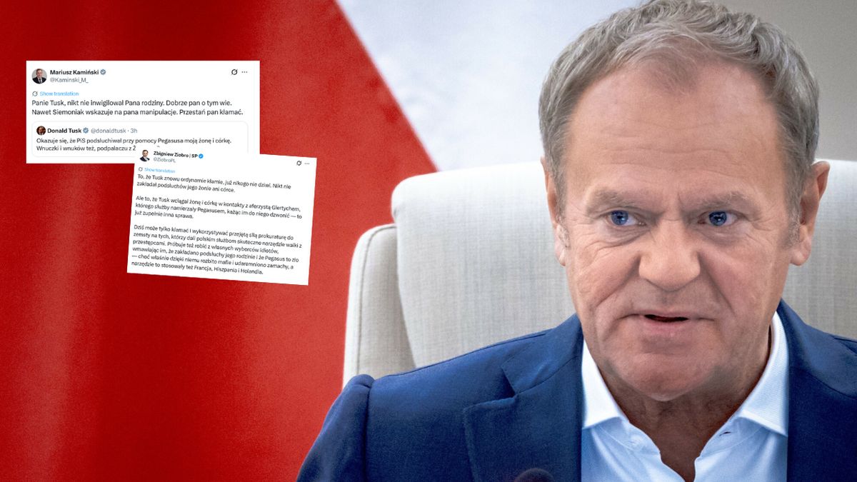  Kamiński i Ziobro odpowiadają Tuskowi: przestań pan kłamać