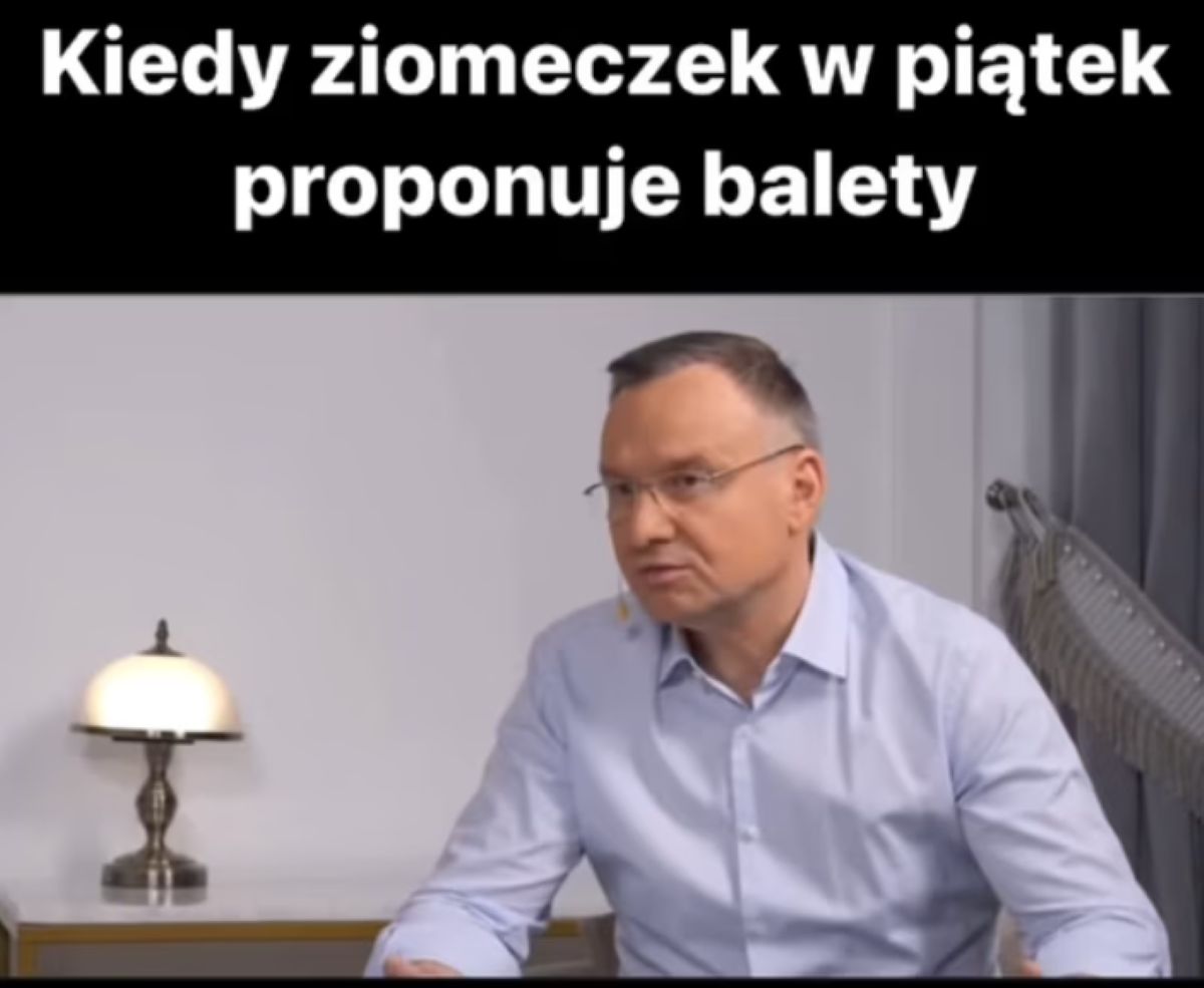 Memy po wywiadzie prezydenta Andrzeja Dudy