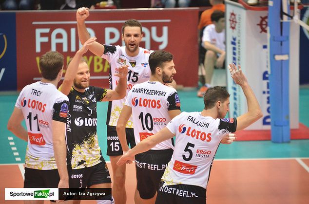 Mateusz Mika był najbardziej wartościowym zawodnikiem meczu z ACH Volley Lublana