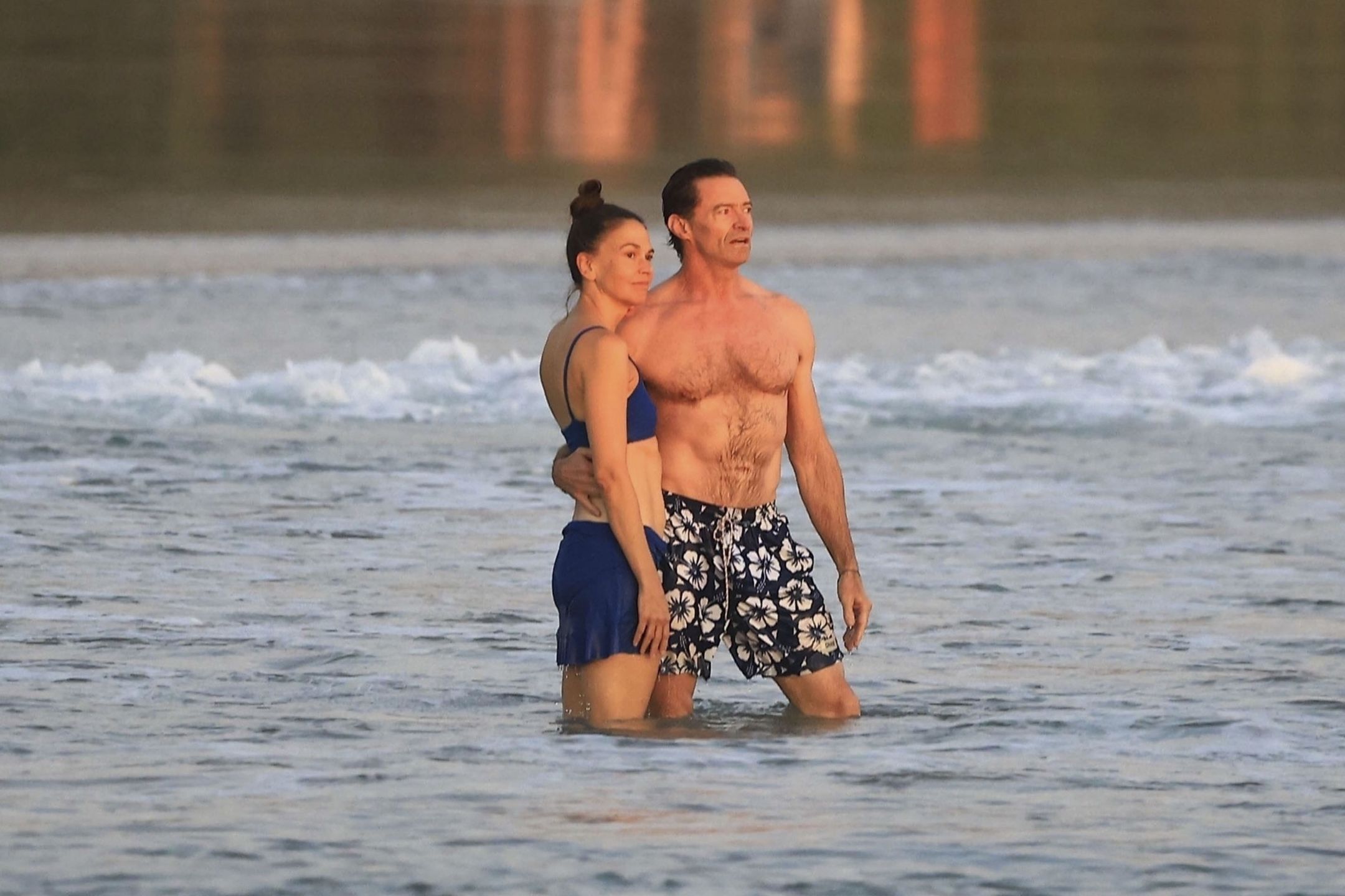 Hugh Jackman i Sutton Foster w Kostaryce