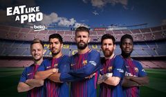 Piłkarze FC Barcelony w kampanii Beko walczą z otyłością dzieci