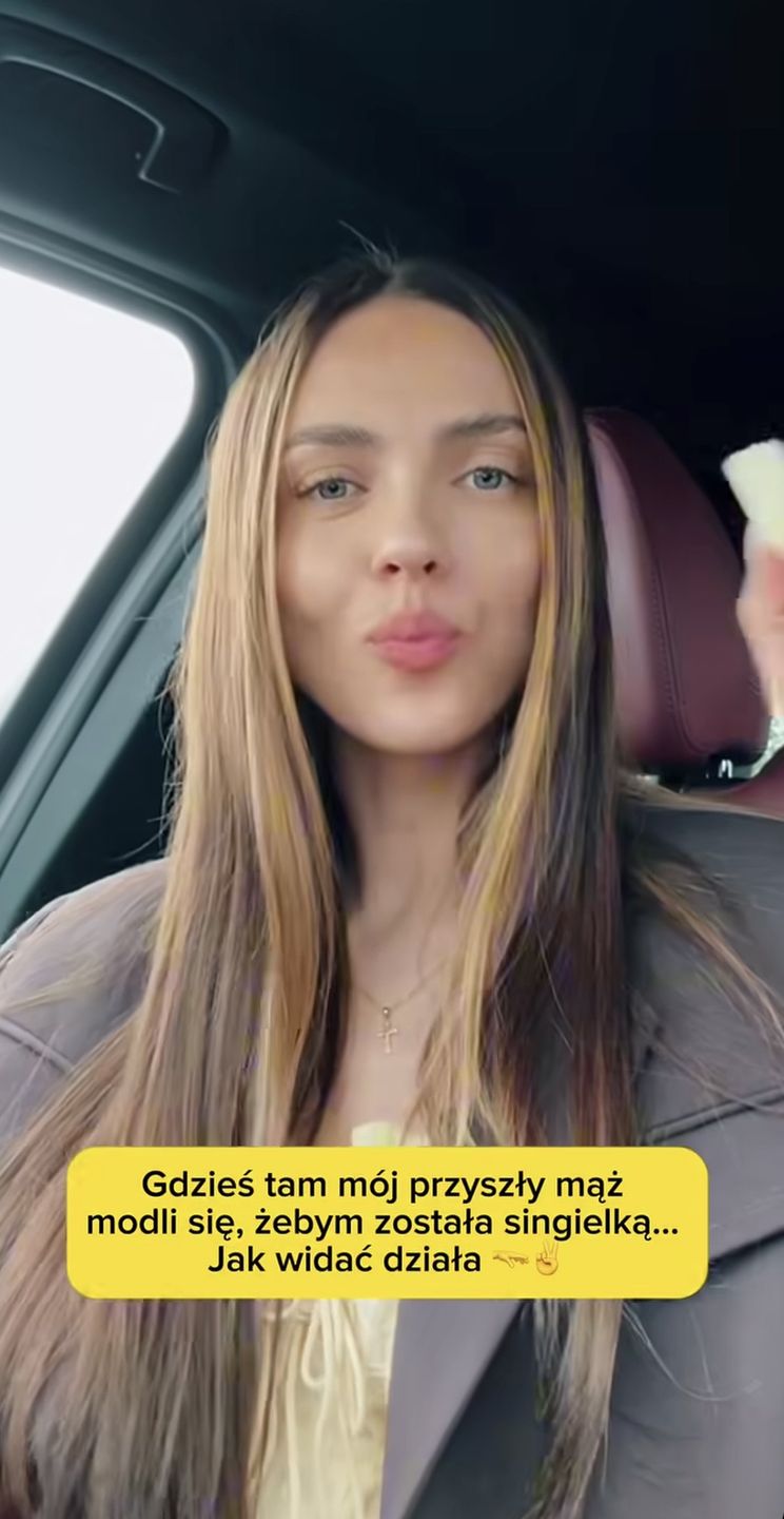 Marcela Leszczak śmieszkuje z "przyszłego męża"