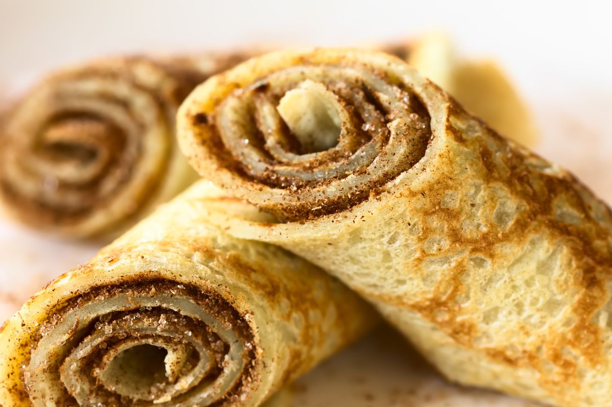 Gdy robię te naleśniki, o cynamonki nikt nawet nie pyta. Takie są pyszne