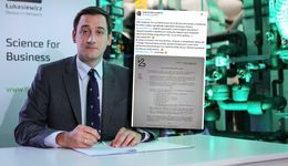 Burza wokół polecenia służbowego prezesa Sieci Badawczej Łukasiewicz. Mamy odpowiedź