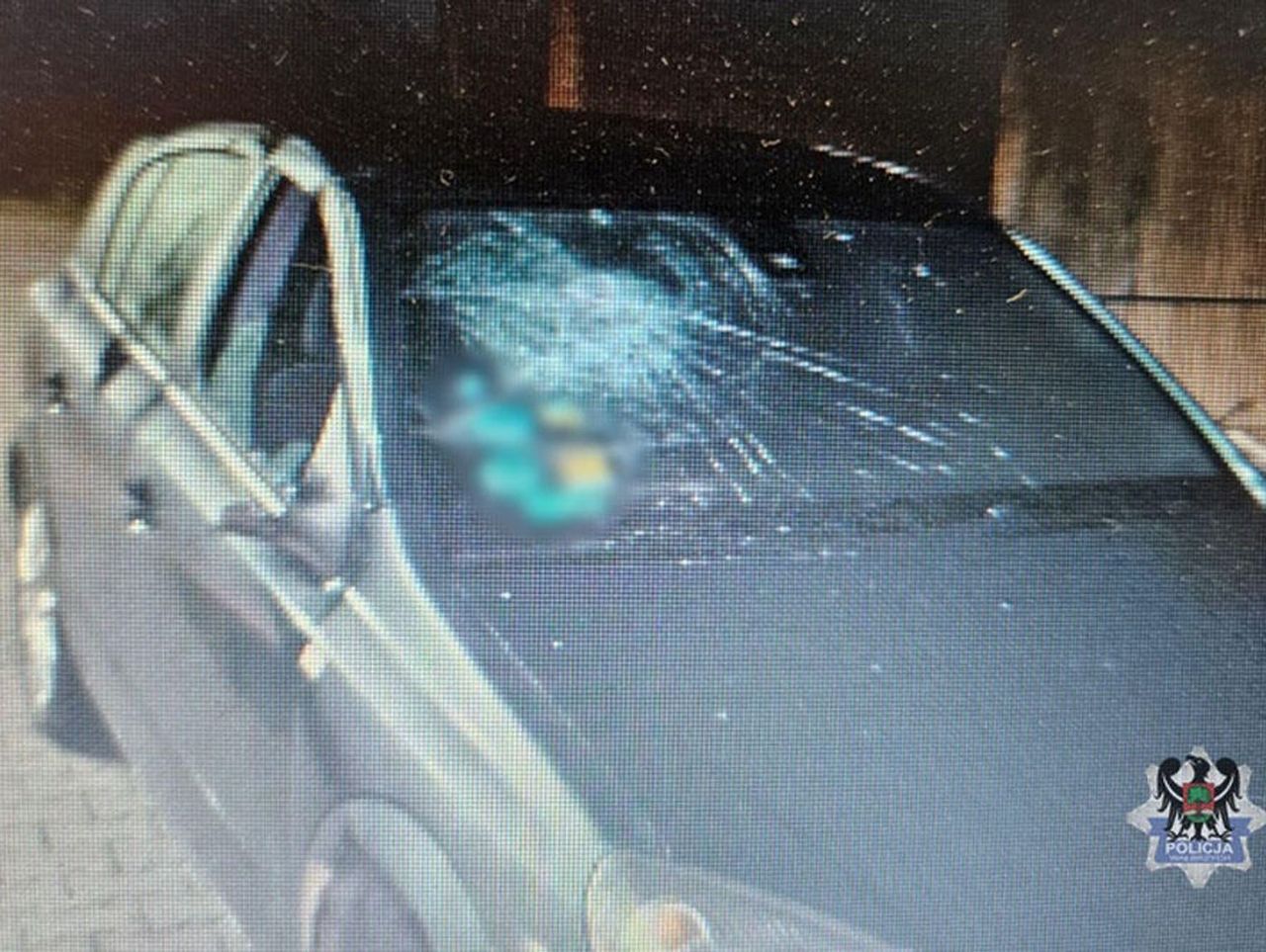 Czarny Bór: Biegał nago z metalową rurką. Zniszczył auto sąsiada