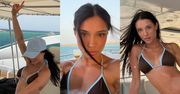 Natsu z fryzurą czesaną wiatrem dokazuje na jachcie w bikini (ZDJĘCIA)