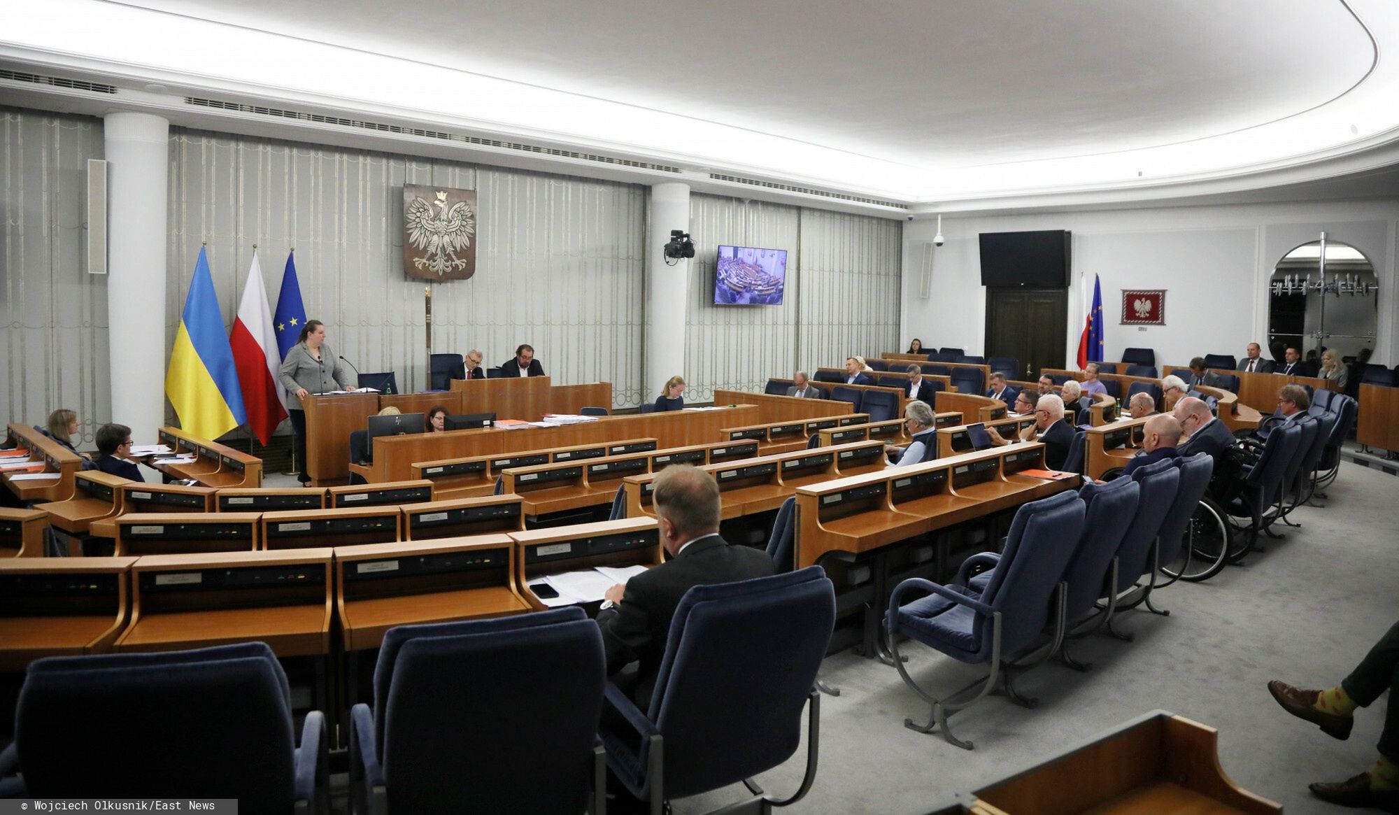 Ustawa o S?dzie Najwy?szym na komisji senackiejFot. Wojciech Olkusnik/East News, Warszawa, 01.06.2022. Senat. Posiedzenie Komisji Ustawodawczej oraz Komisji Praw Czlowieka, Praworzadnosci  i Petycji nt. nowelizacji ustawy o Sadzie Najwyzszym oraz niektorych innych ustaw.Wojciech Olkusnik