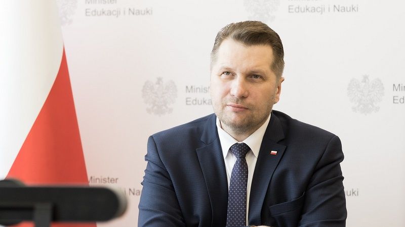 Minister edukacji i nauki Przemysław Czarnek