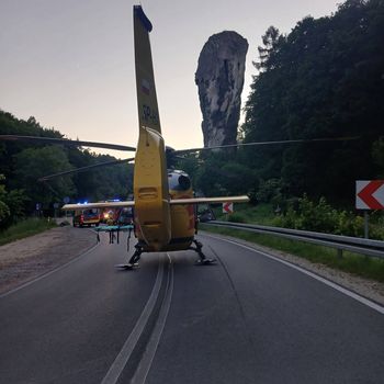 Tragedia przy Maczudze Herkulesa. Nie żyje motocyklista