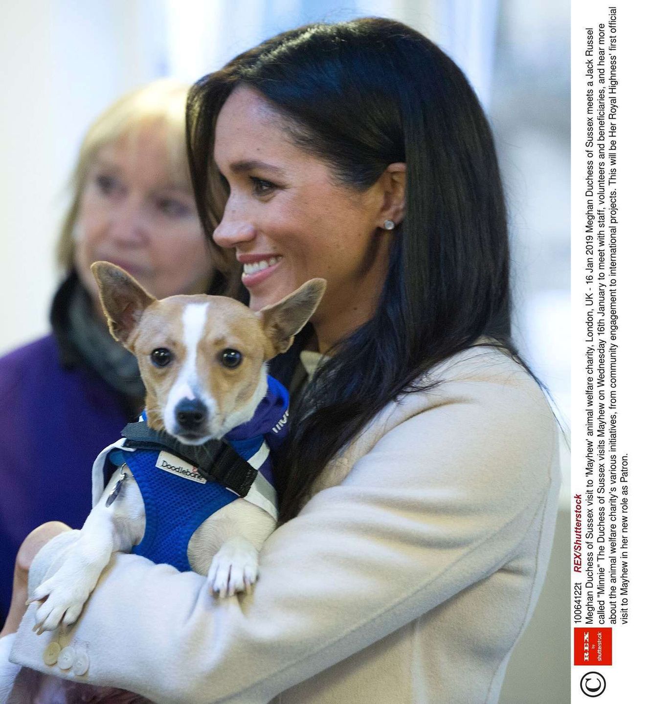 Meghan Markle odwiedziła Mayhew w Londynie!