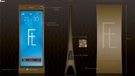 Wieża Eiffla jako telefon 1