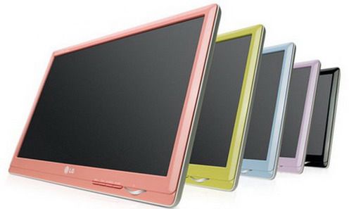 Kolorowe monitory od LG