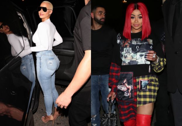 Blac Chyna i Amber Rose imprezują w Hollywood