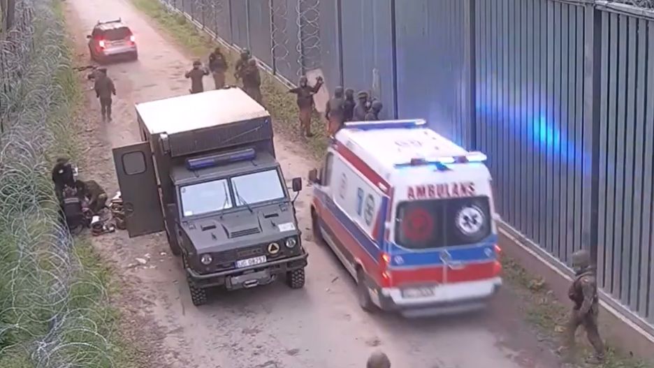 Do zdarzenia doszło we wtorek o 4.30 w Dubiczach Cerkiewnych na granicy z Białorusią
