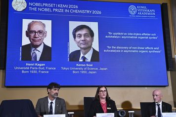 Nobel z chemii 2026. Znamy laureatów