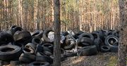 To się w głowie nie mieści. Wyrzucił opony do lasu. Pomóż znaleźć szkodnika