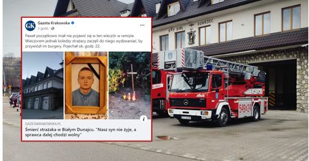 "Odebrała nam ukochanego Pawełka". Koszmar w Białym Dunajcu