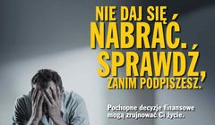 „Nie daj się nabrać. Sprawdź, zanim podpiszesz!” w kampanii ostrzegającej przed „chwilówkami” (wideo)