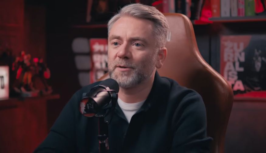 Kuba Badach u Żurnalisty