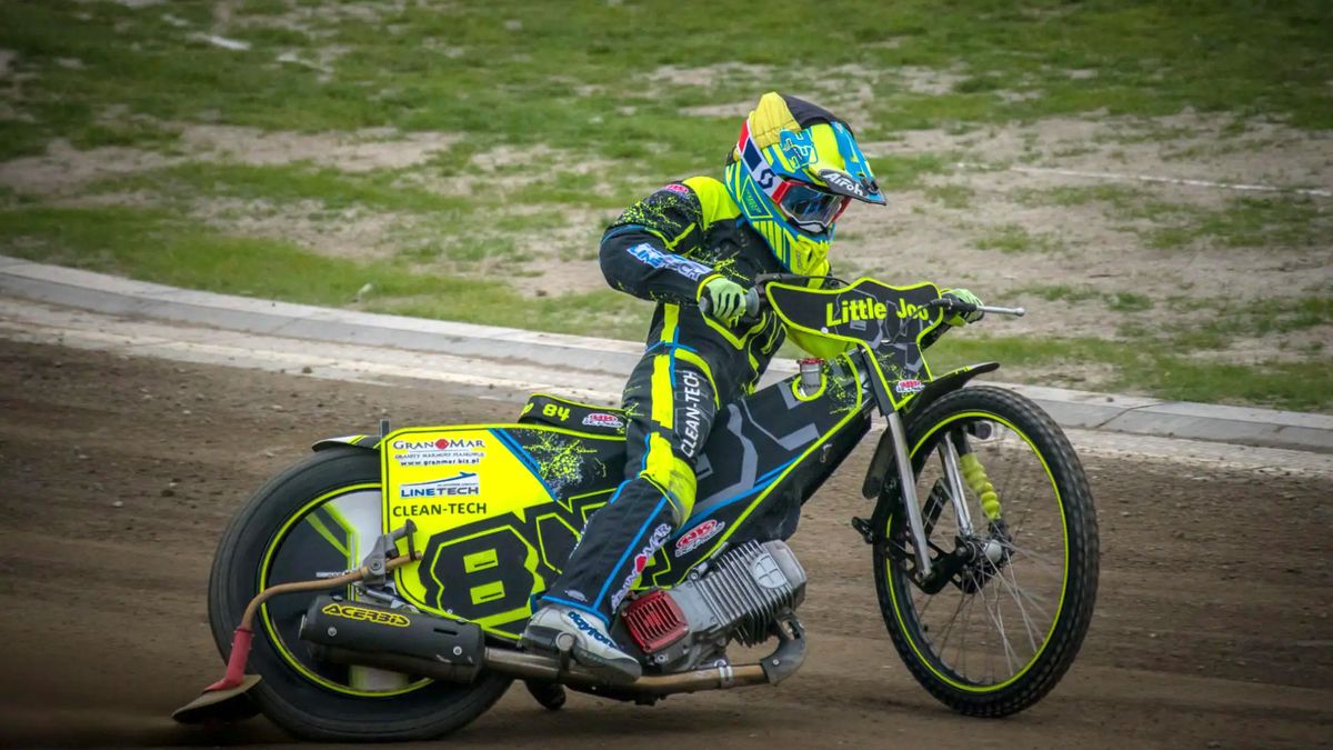 Materiały prasowe / Miłosz Kaczmarek / AKŻ Speedway Ostrów / Na zdjęciu: Mateusz Wisz
