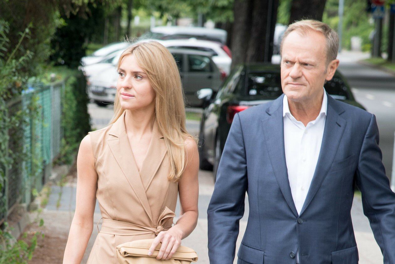 Donald Tusk z córką Katarzyną