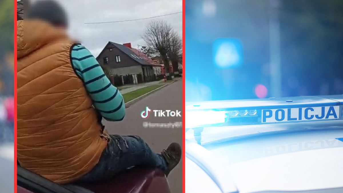 Kierowca woził ludzi na... masce auta. Szok!