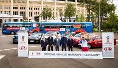 Kia przekazała 424 samochody do obsługi piłkarskiego mundialu w Rosji