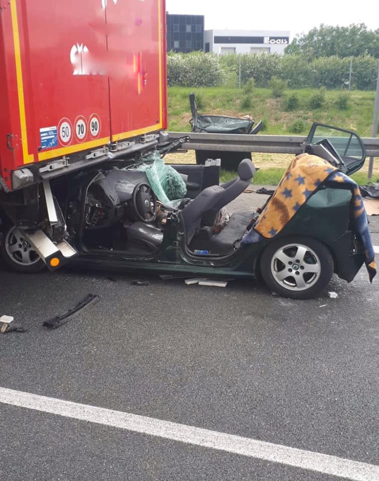 Wypadek na A2 pod Poznaniem 