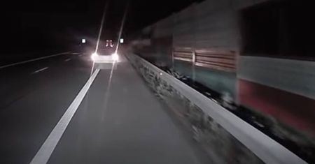 Impreza na ekspresówce w Puławach. Pił w trakcie jazdy, był poszukiwany