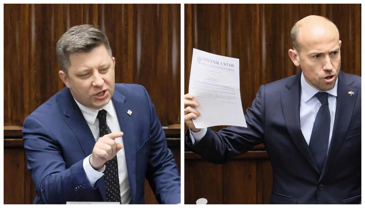"Wielki nieobecny" przemówił w Sejmie. Dworczyk zarzucił Budce cynizm (PAP)