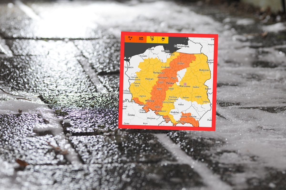 Oblodzenia i gołoledź w Polsce. IMGW wydał ostrzeżenia dla 11 województw