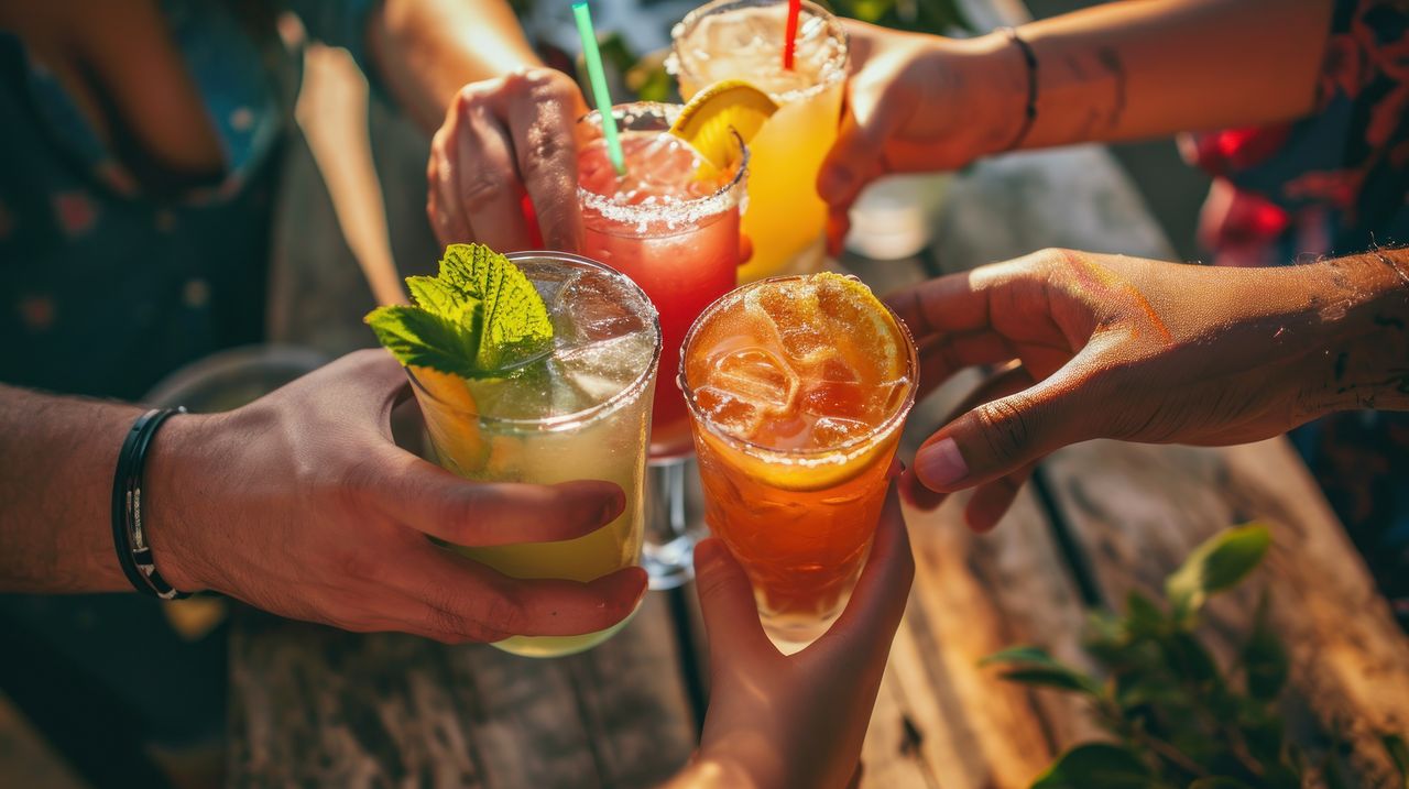 Many tourists enjoy having drinks during their holidays (illustrative photo)