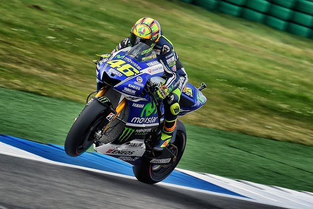 Czy Valentino Rossi ukończy wyścig w Assen na podium?