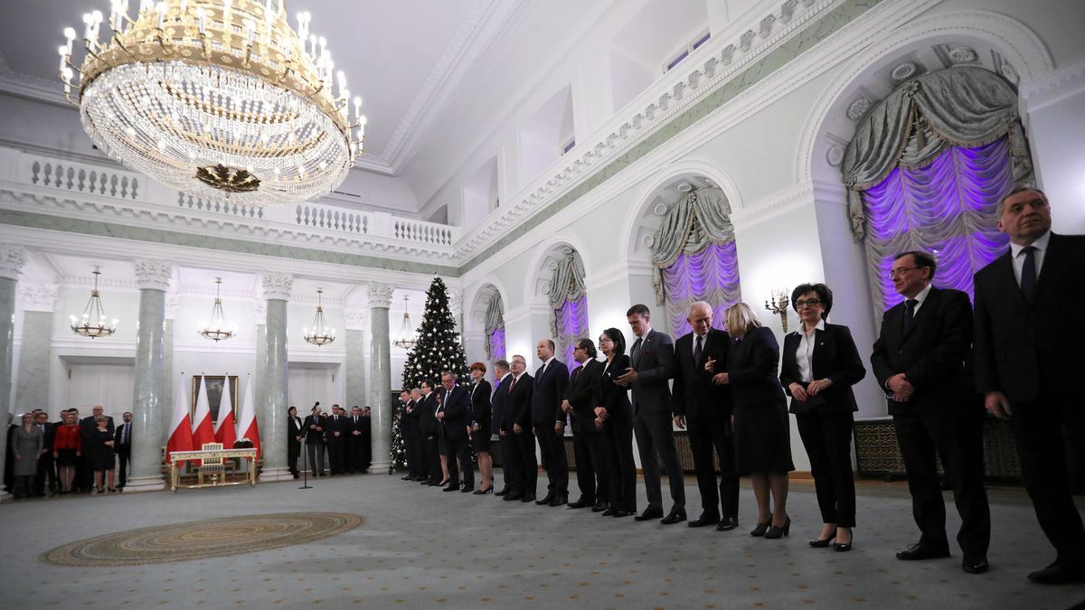 Zaprzysiężenie rządu premiera Morawieckiego.