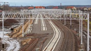 Duże opóźnienie przy modernizacji linii kolejowej na odcinku Słupsk-Lębork. Winne niekorzystne warunki gruntowe