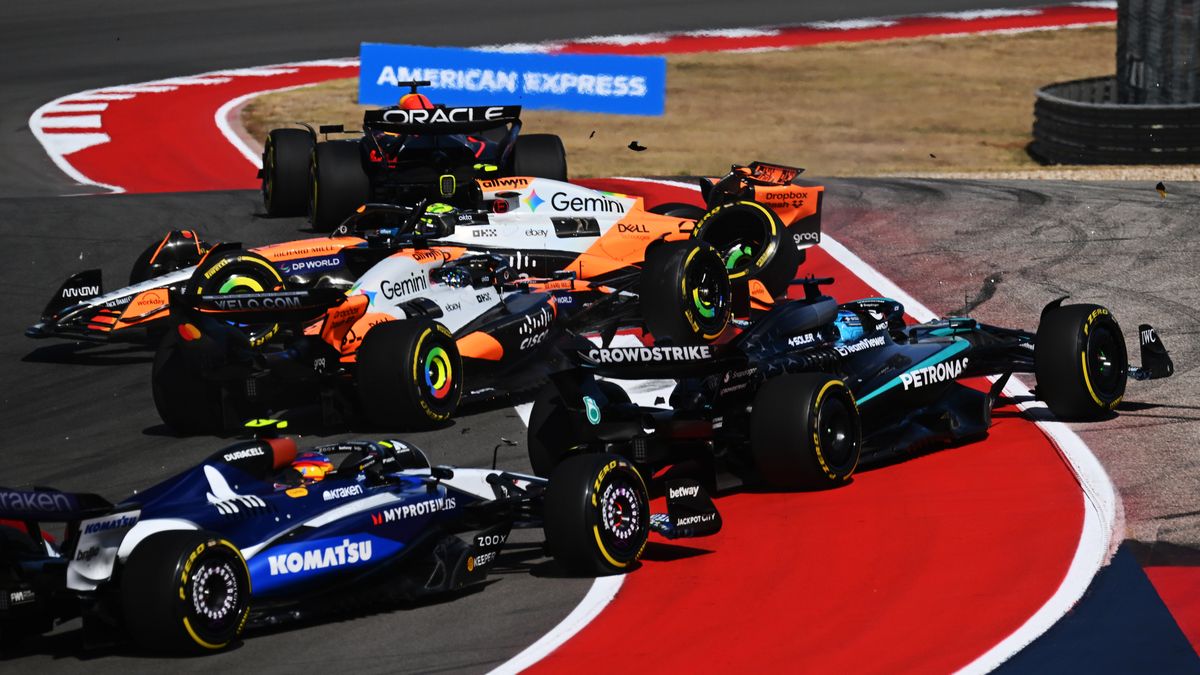 Getty Images / Clive Mason / Na zdjęciu: wypadek w sprincie F1