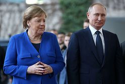 "Niemcy nie dość, że trują na potęgę, to są uzależnieni od Putina". Francuski dziennik "bije brawo" Angeli Merkel