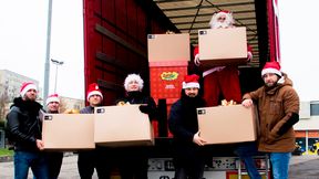 Specjalny świąteczny TIR Fundacji Cancer Fighters dotarł do dzieci chorych na nowotwór!