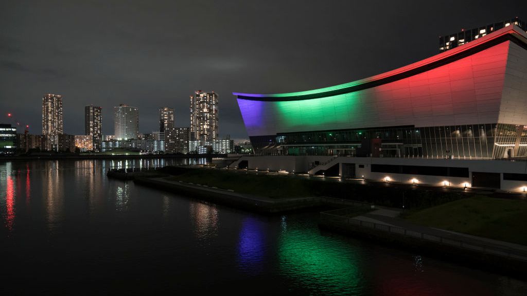 24 lipca rozpoczęłyby się Igrzyska Olimpijskie Na zdjęciu Ariake Arena w Tokio