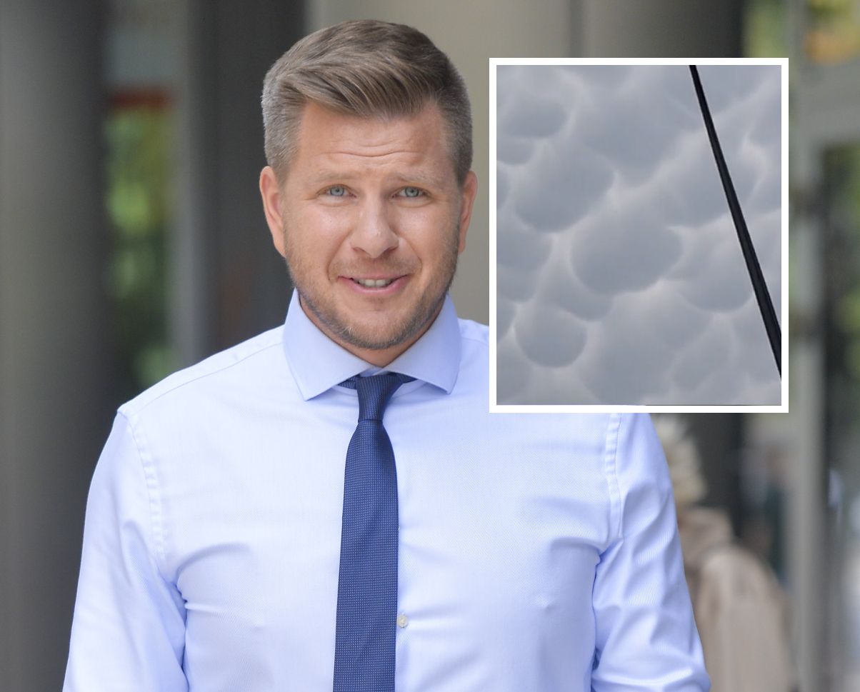 Filip Chajzer pierwszy raz w życiu widział takie chmury
