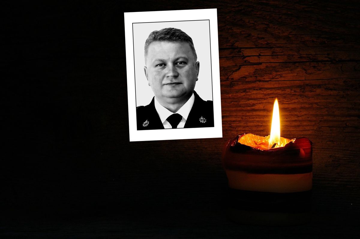 Jarosław Sadłowski nie żyje. Ostrołęka w żałobie po śmierci strażaka 
