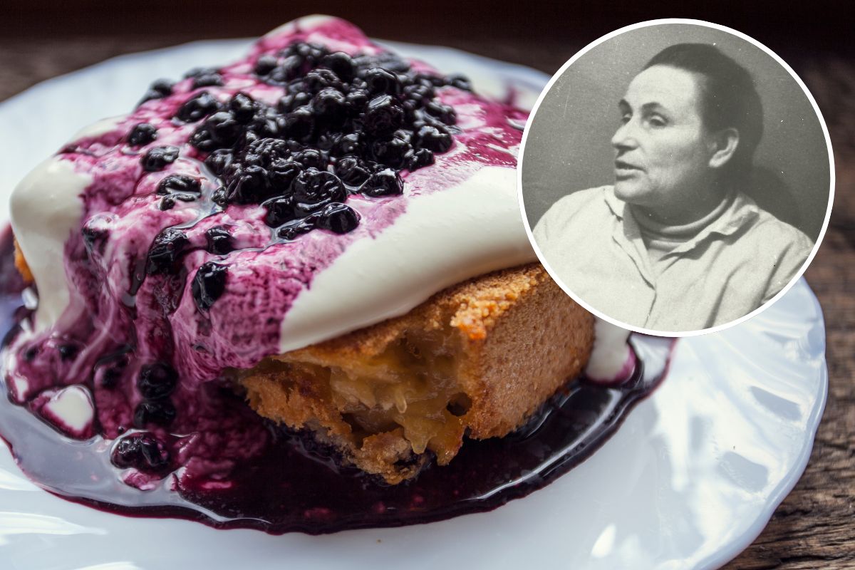 Szarlotkę piekła Maria Krzeptowska, deser jest dzisiejszą wersją