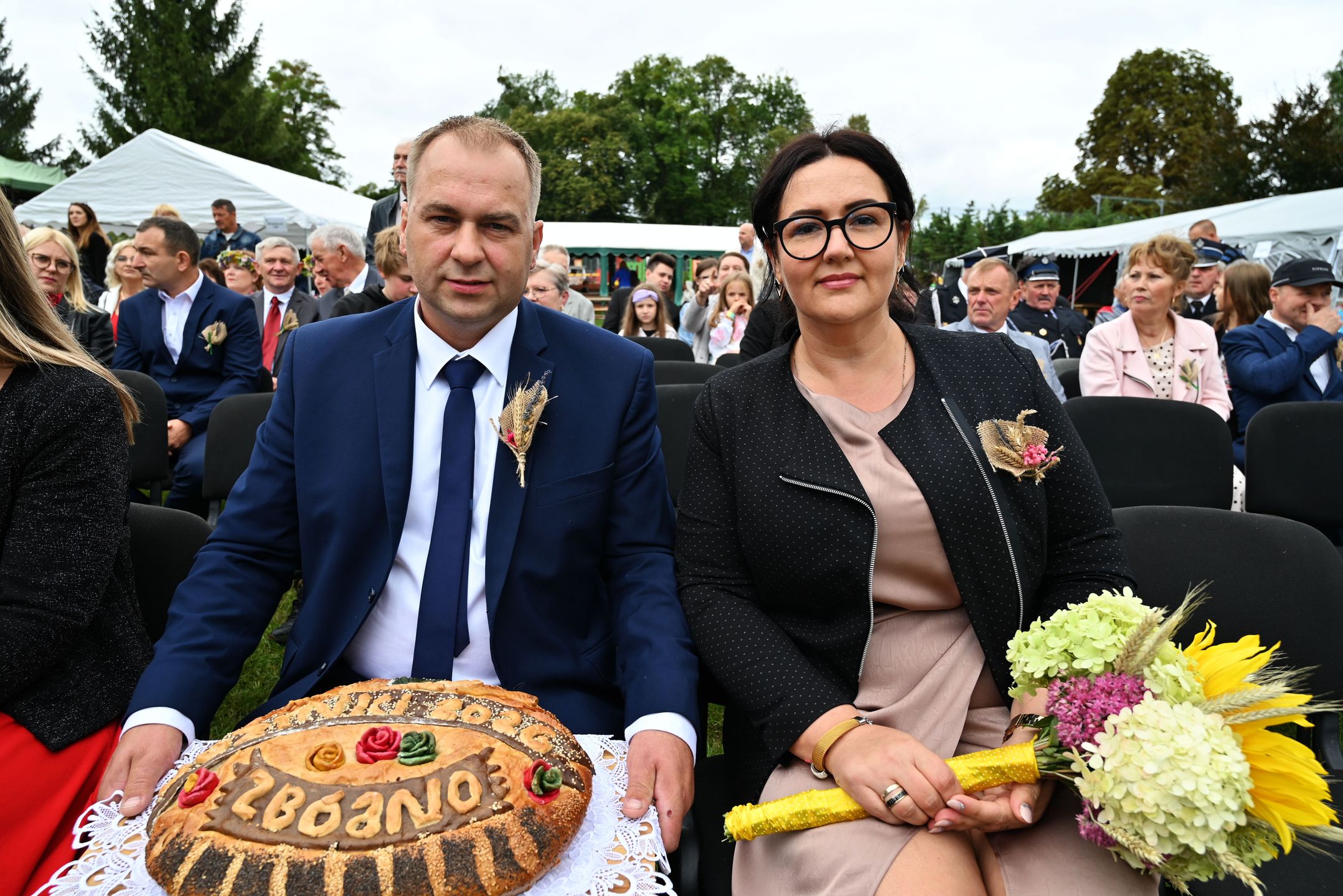 Tak wyglądały dożynki w gminie Zbójno
