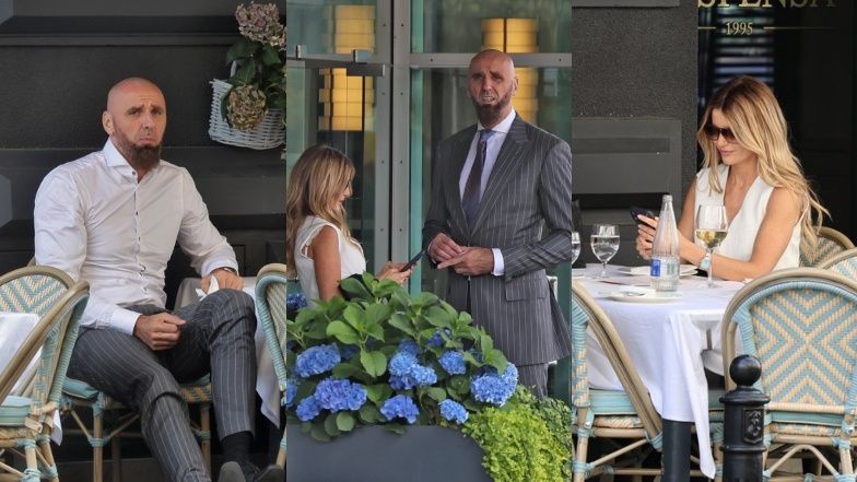 Marcin Gortat zabrał żonę na obiad