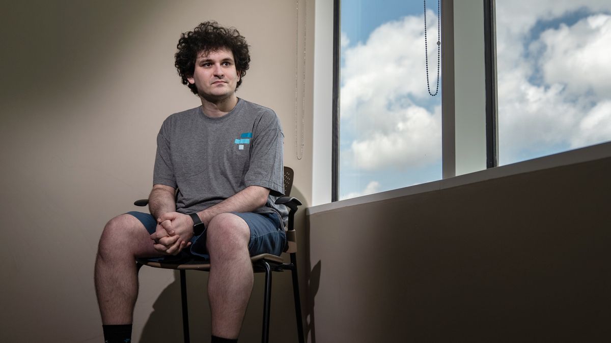 Sam Bankman-Fried, co-founder and chief executive officer of FTX, in Hong Kong, China, on Tuesday, May 11, 2021. FTX, the digital-assets trading platform launched two years ago by Bankman-Fried, said it handled enough volume last month to make it one of the largest crypto exchanges. Photographer: Lam Yik/Bloomberg via Getty Images